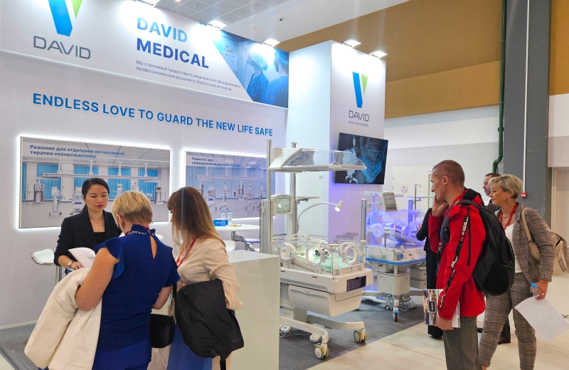 David_David Medical asistió a la Exposición de Equipos Médicos de China 2024 (Bielorrusia)